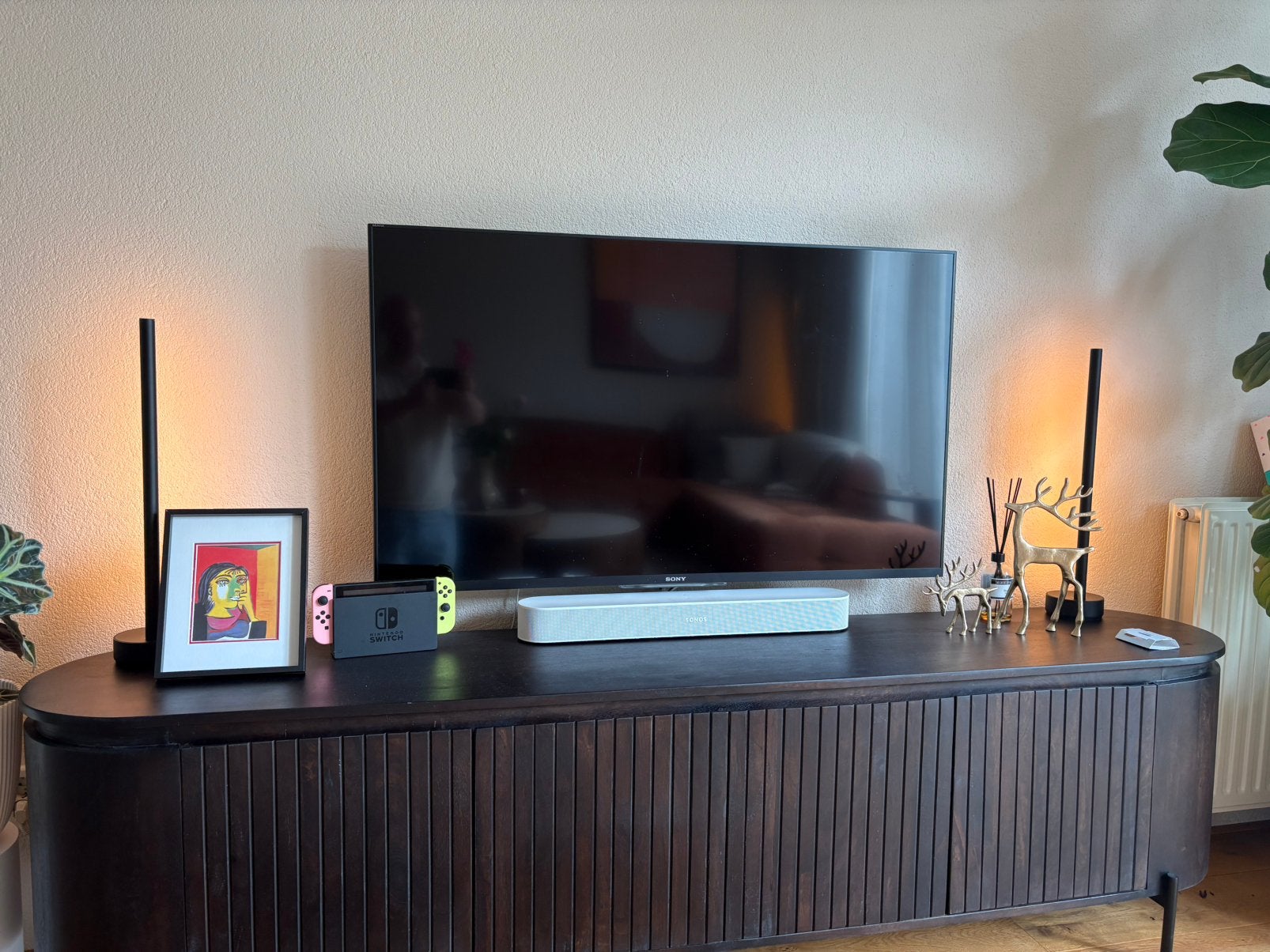 Sony Bravia 50 inch Full HD TV (KDL-50W829B), Ophalen, Zo goed als nieuw, 25 tot 50 cm, Minder dan 100 cm