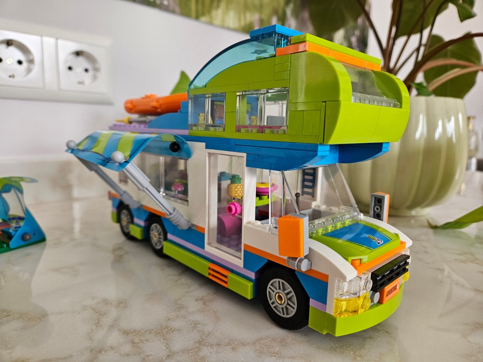 LEGO Friends Mia's Campervan, Lego, Friends, Zo goed als nieuw, Complete set