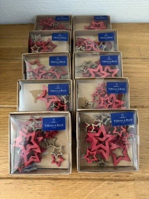 kerst Villeroy & Boch Winter Bakery Scatter box stars, Diversen, Kerst, Ophalen of Verzenden, Nieuw