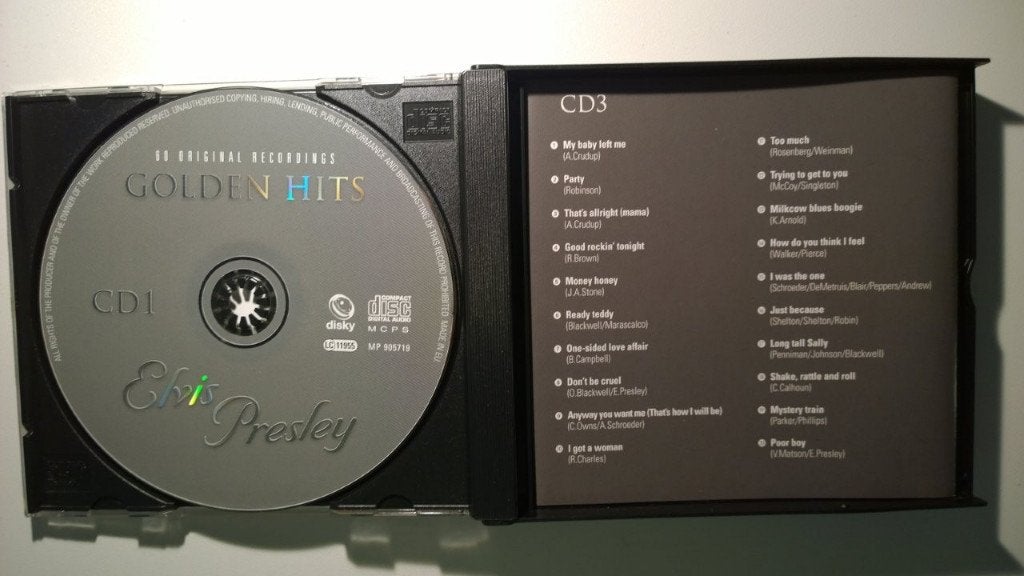 Elvis Presley - Golden Hits (3 CD), Ophalen of Verzenden, Zo goed als nieuw, Rock-'n-roll, Album