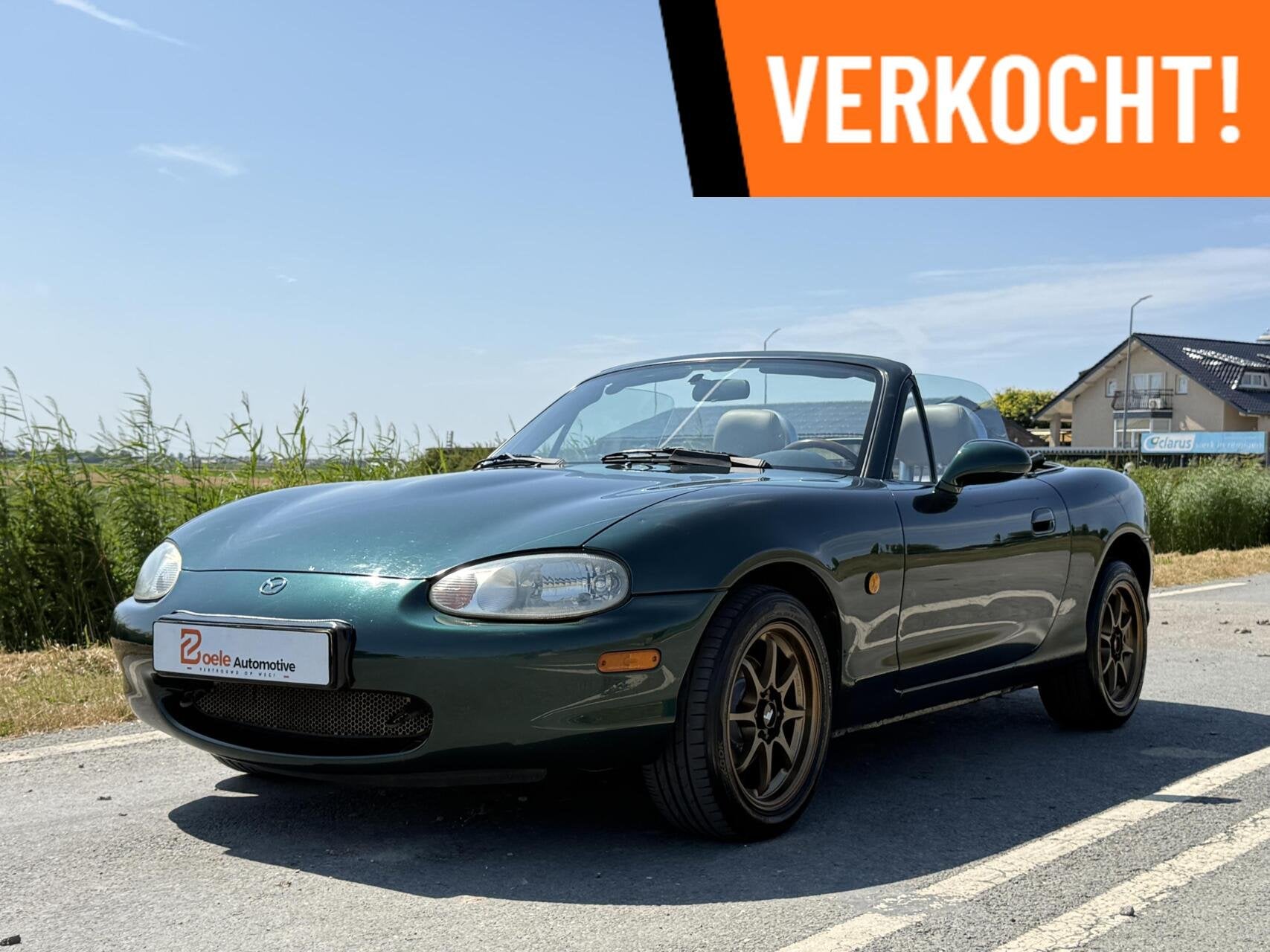 Mazda MX-5 1.6i NB Miracle / Roestvrij / Nwe APK / Goed onde, Euro 2, Achterwielaandrijving, Beige, 4 cilinders