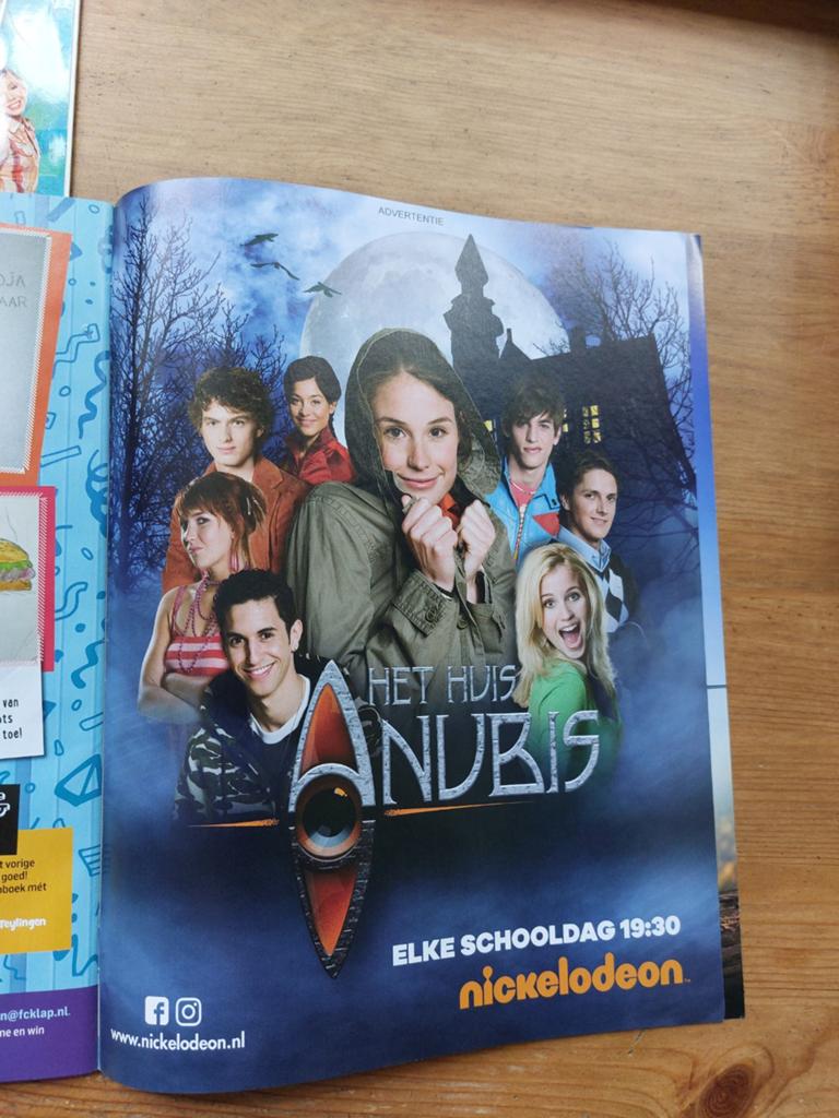 Nickelodeon bladen met het huis anubis, Boeken, Ophalen of Verzenden