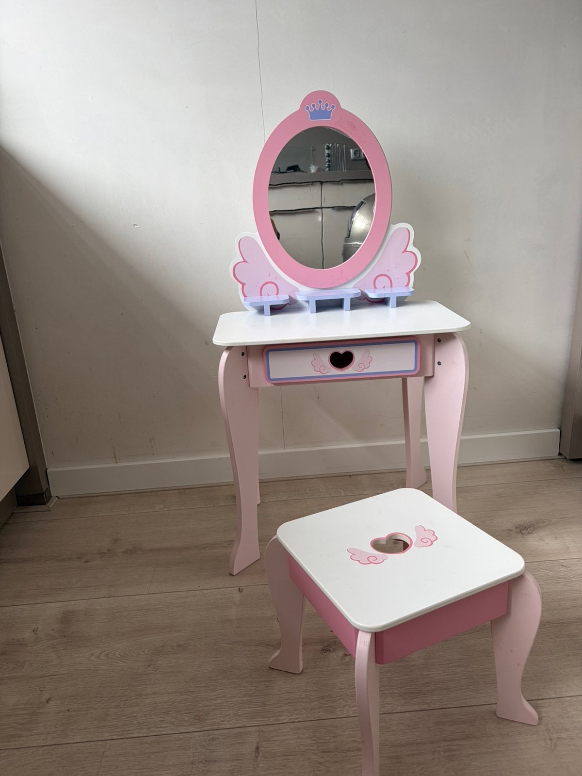 Kaptafel meisjes, Ophalen, Gebruikt