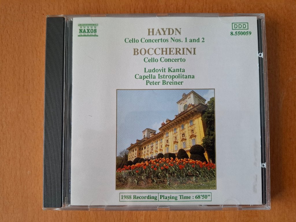 HAYDN - BOCCHERINI: Celloconcerten, Ophalen of Verzenden, Classicisme, Zo goed als nieuw, Orkest of Ballet