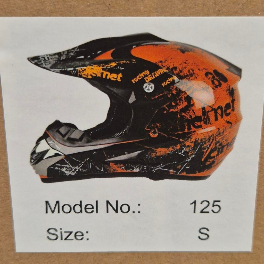 Crosshelm Model 125 Ultra – Diverse Maten XS t/m XL, Motoren, Info@purbesa.nl, Offroadhelm, Kinderen, S