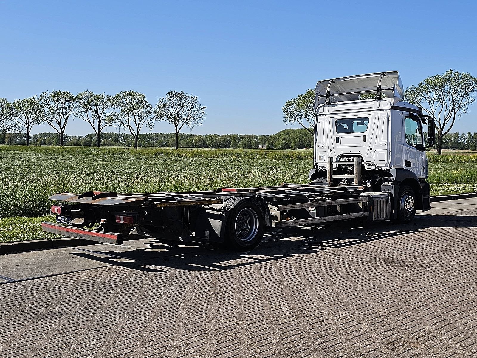 MERCEDES-BENZ ACTROS 1832 schnelllifter, Automaat, Euro 6, Wit, Mercedes-Benz