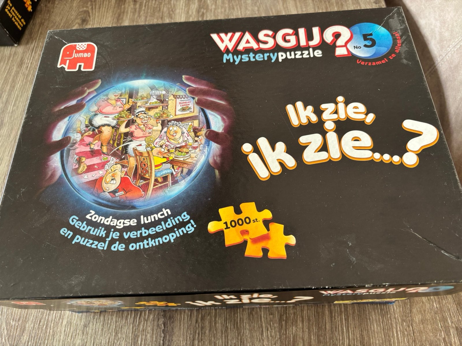 Set van vijf puzzels, Hobby en Vrije tijd, Ophalen of Verzenden, 500 t/m 1500 stukjes, Zo goed als nieuw