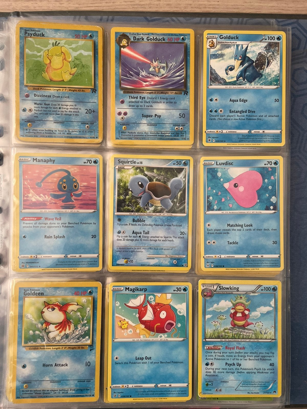 Map Vol Oude Pokemon Kaarten, Hobby en Vrije tijd, Ophalen of Verzenden, Zo goed als nieuw, Meerdere kaarten