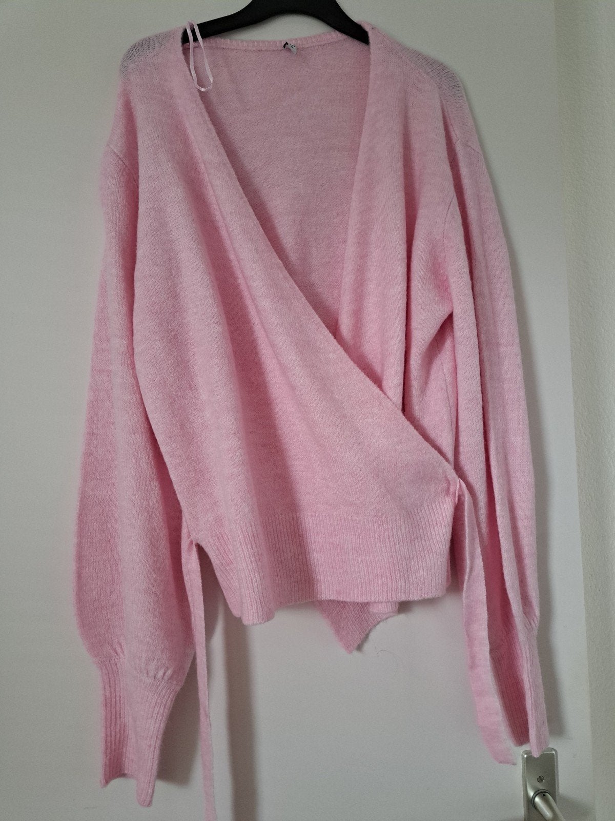 Roze overslag trui nieuw maat s, Kleding | Dames, Ophalen, Roze, Maat 36 (S), Onbekend