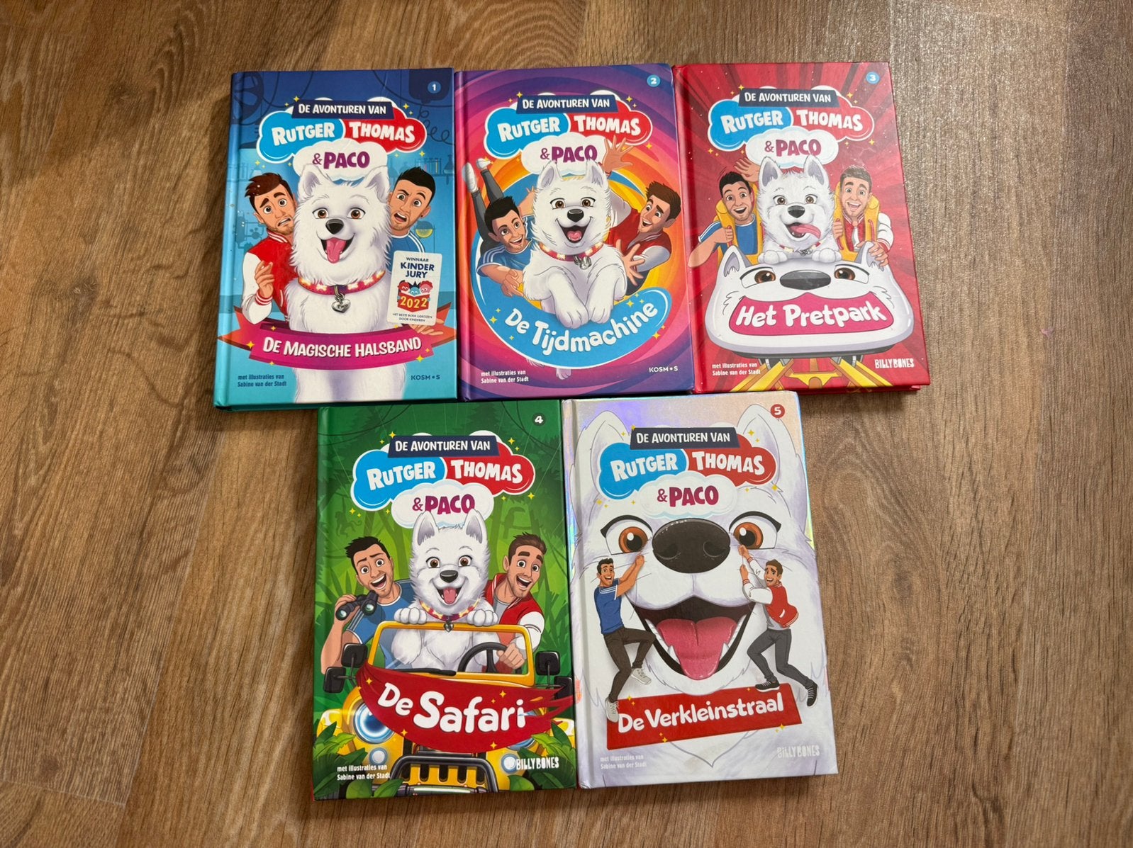 5 boeken Rutger Thomas & Paco, Boeken, Kinderboeken | Jeugd | onder 10 jaar, Ophalen of Verzenden, Zo goed als nieuw, Fictie algemeen