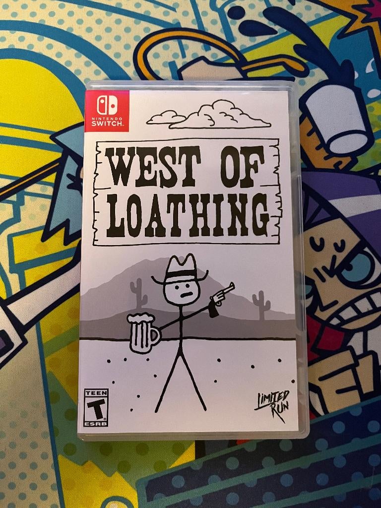 West of Loathing Limited Run Games Nintendo Switch, 1 speler, Ophalen of Verzenden, Zo goed als nieuw, Role Playing Game (Rpg)