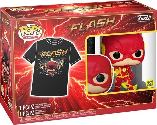 Funko Pop! & Tee: The Flash, Ophalen of Verzenden, Nieuw