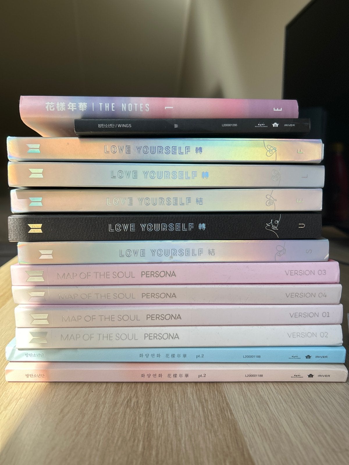 BTS K-Pop Albums Collectie - Love Yourself & Map of the Soul, Ophalen, Zo goed als nieuw, K-pop