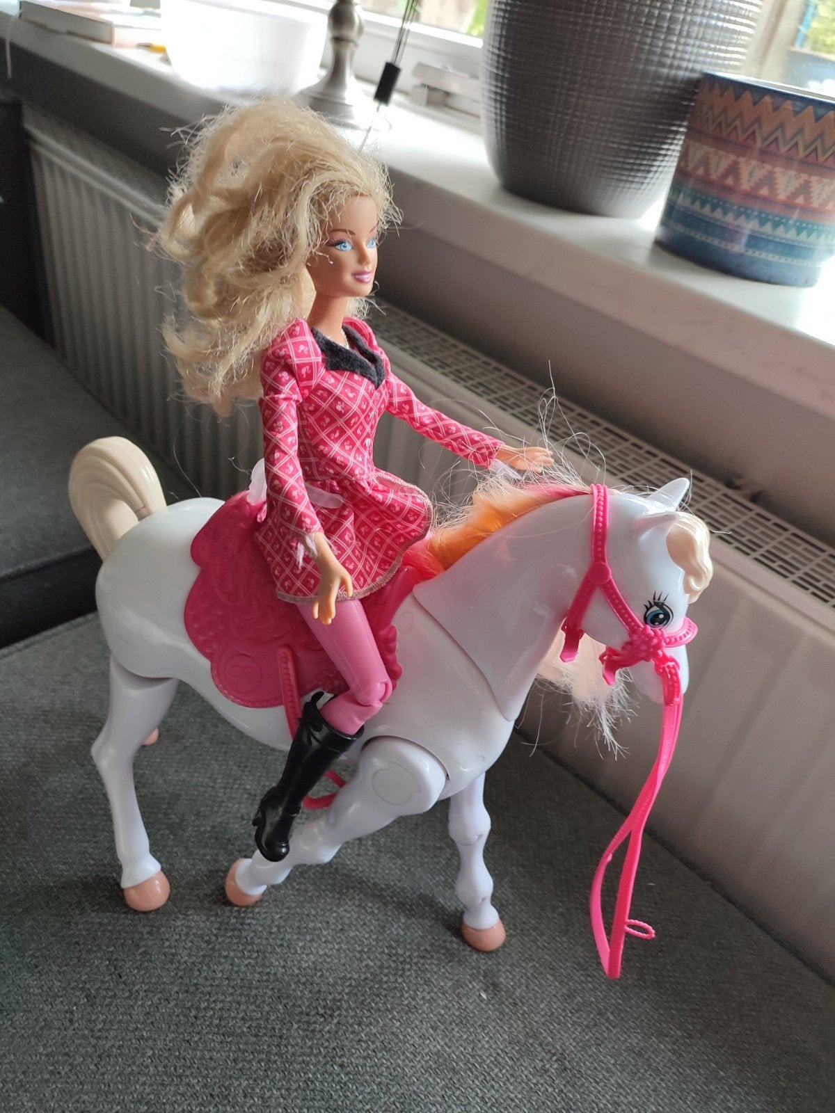 Barbie met paard - Mattel, Ophalen of Verzenden, Gebruikt, Barbie
