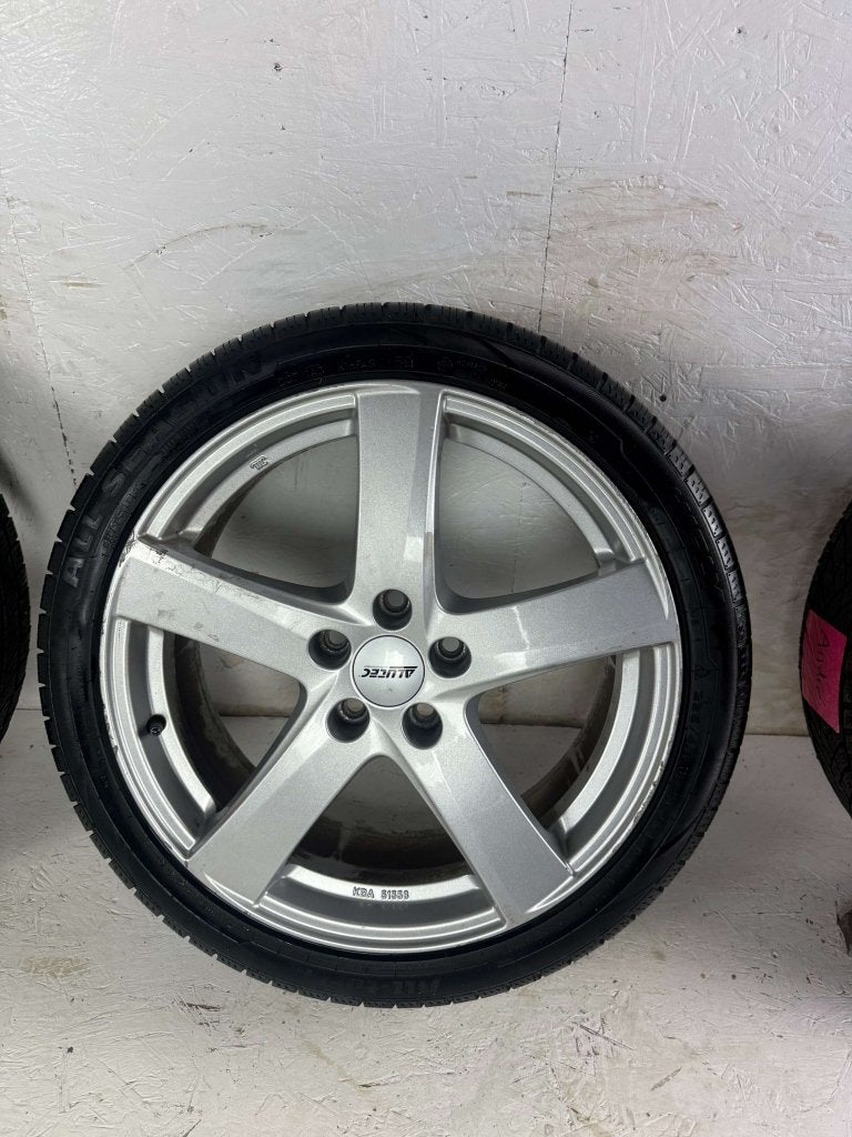 Volkswagen Golf Caddy Seat Leon velgen 18" 5x112 winterset, Auto-onderdelen, Banden en Velgen, Niet ingevuld, 18 inch, Gebruikt