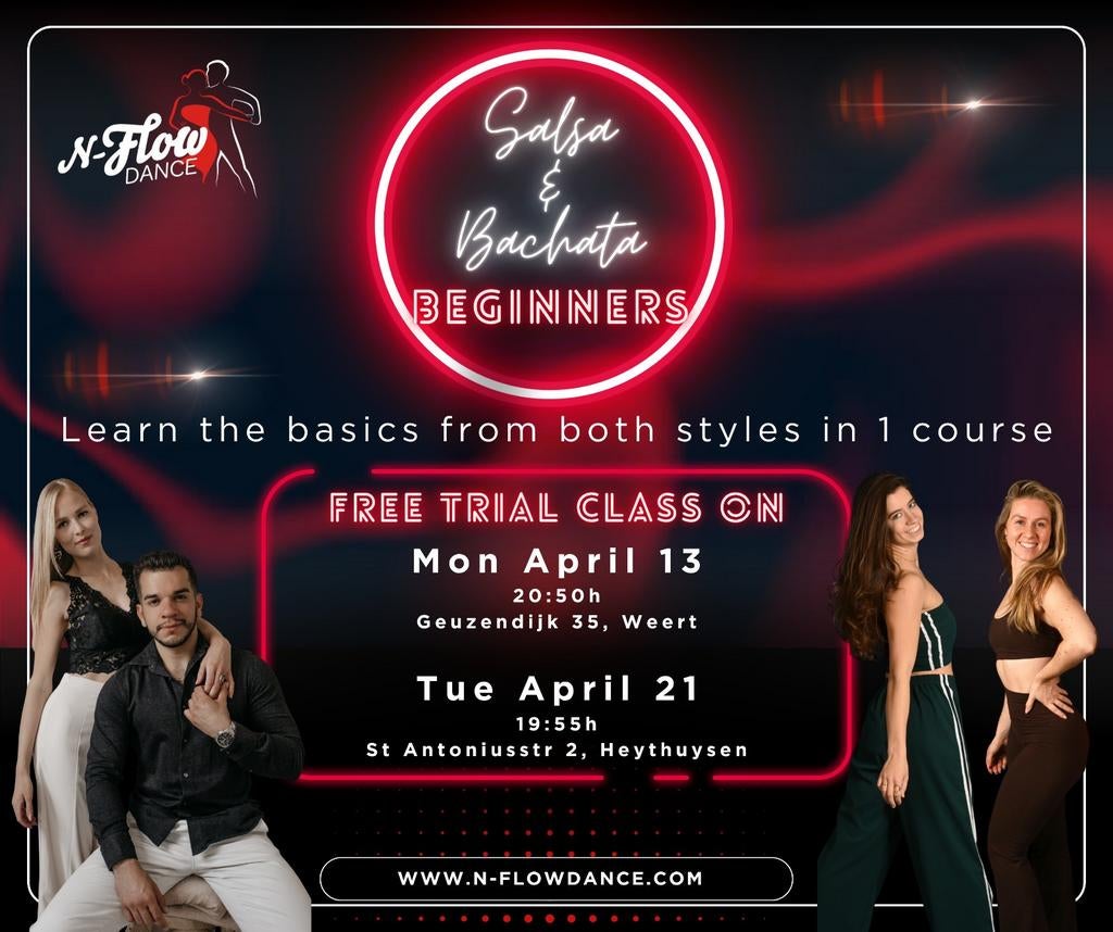 Gratis Salsa & Bachata Proefles, Ophalen, Nieuw, Overige typen
