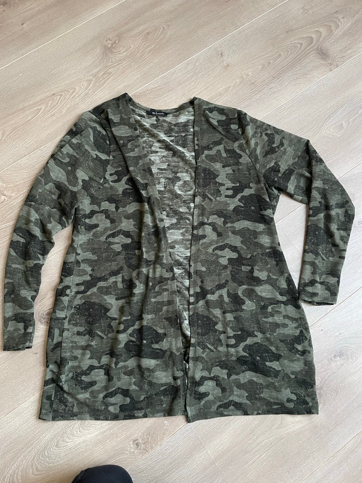 Ms mode dun vest camouflage maat L, Ophalen of Verzenden, Gedragen, Maat 42/44 (L), Groen