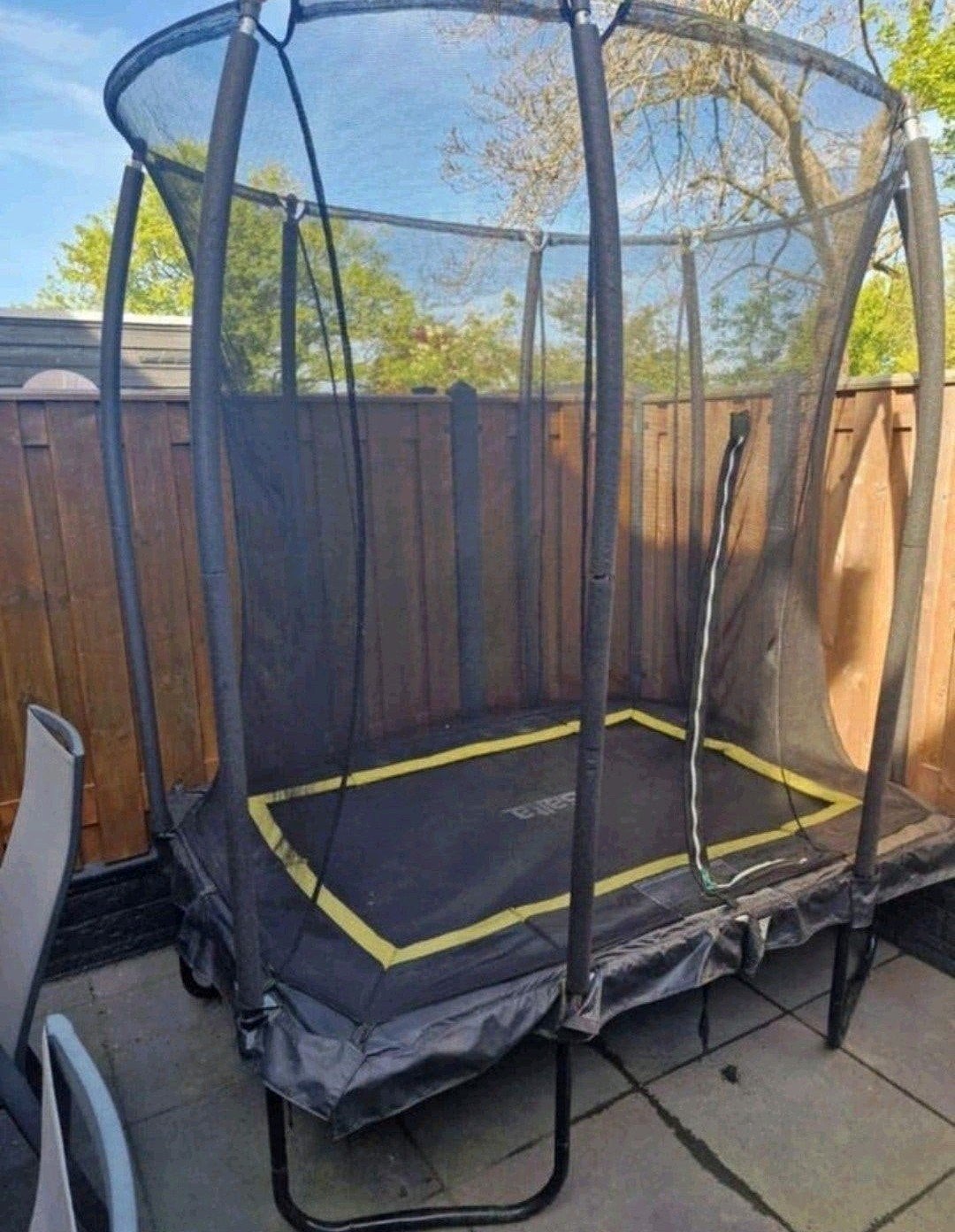 Salta trampoline 214x153 cm - Zeer nette staat, Ophalen, Gebruikt