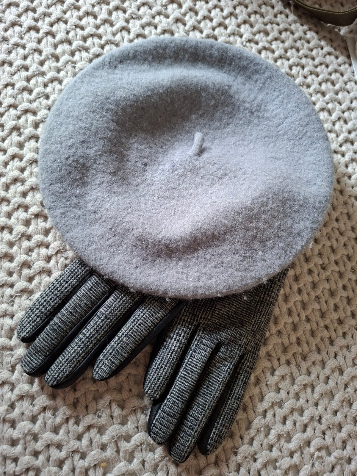 Grijze baret van Juleeze, Hoed, Juleeze, Zo goed als nieuw, One size fits all