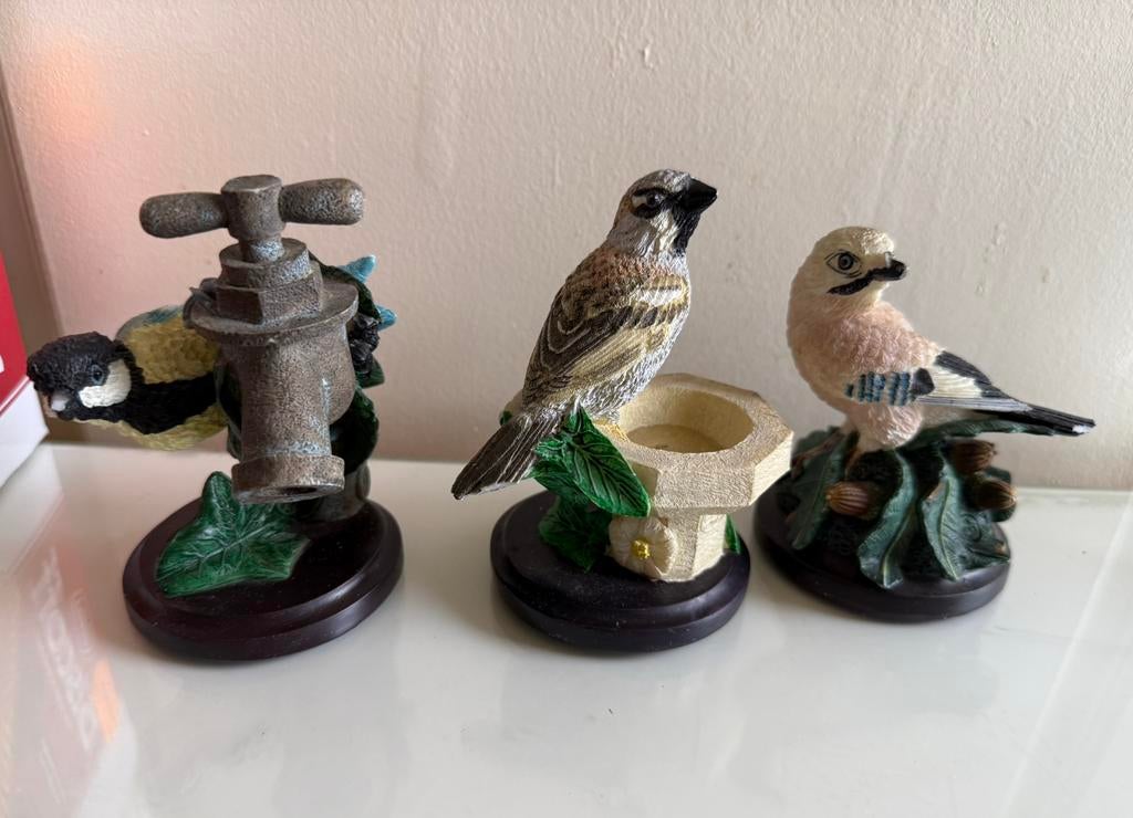 3 prachtige vogels van The Country Bird Collection, Ophalen of Verzenden, Zo goed als nieuw, Dier