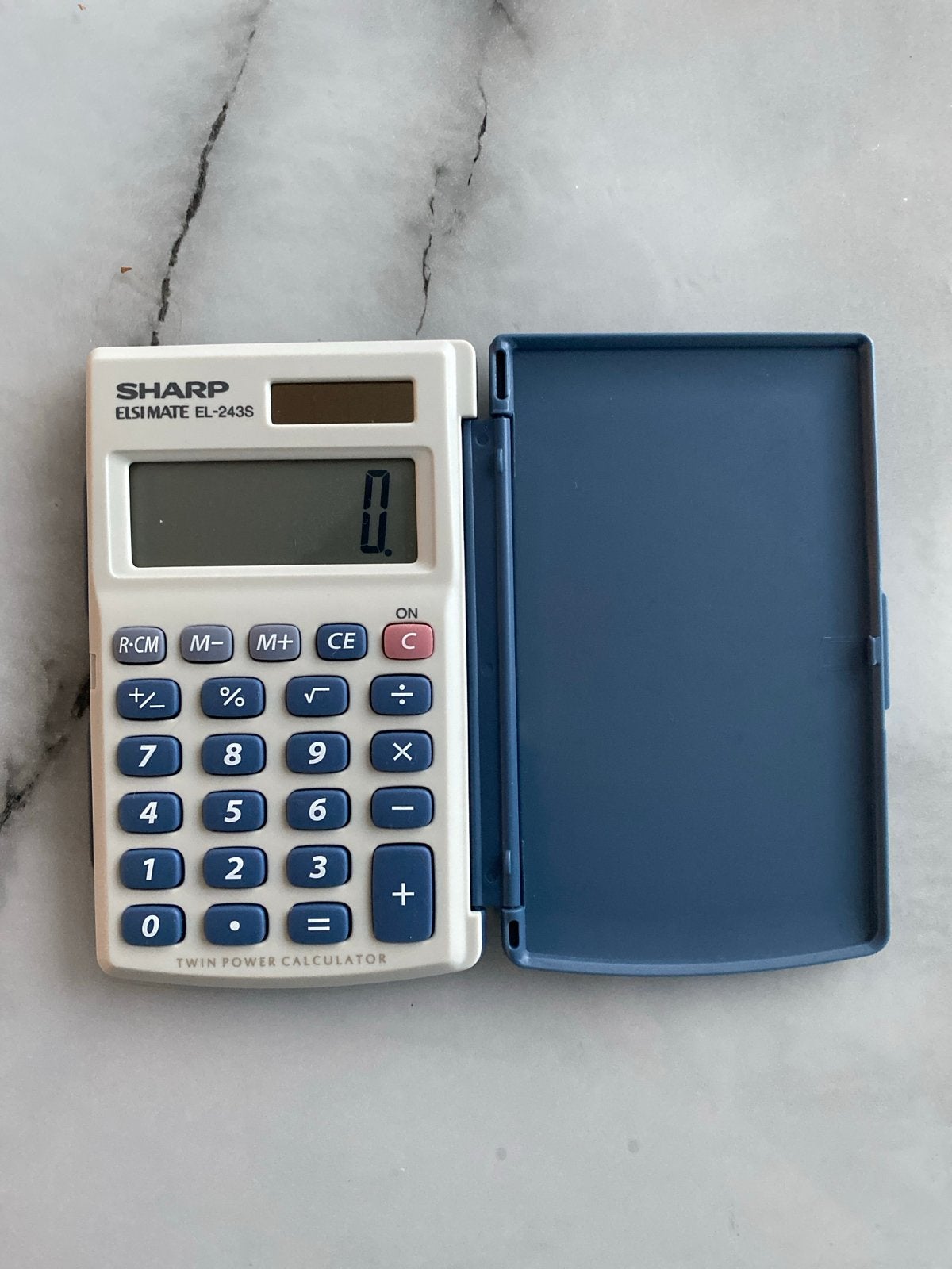Rekenmachine Sharp Elsi Mate El-243S, Ophalen, Zo goed als nieuw