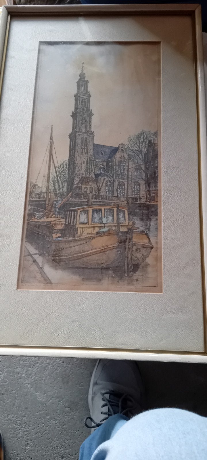 MARIUS JANSEN.  Kleurenets Amsterdam., Ophalen of Verzenden