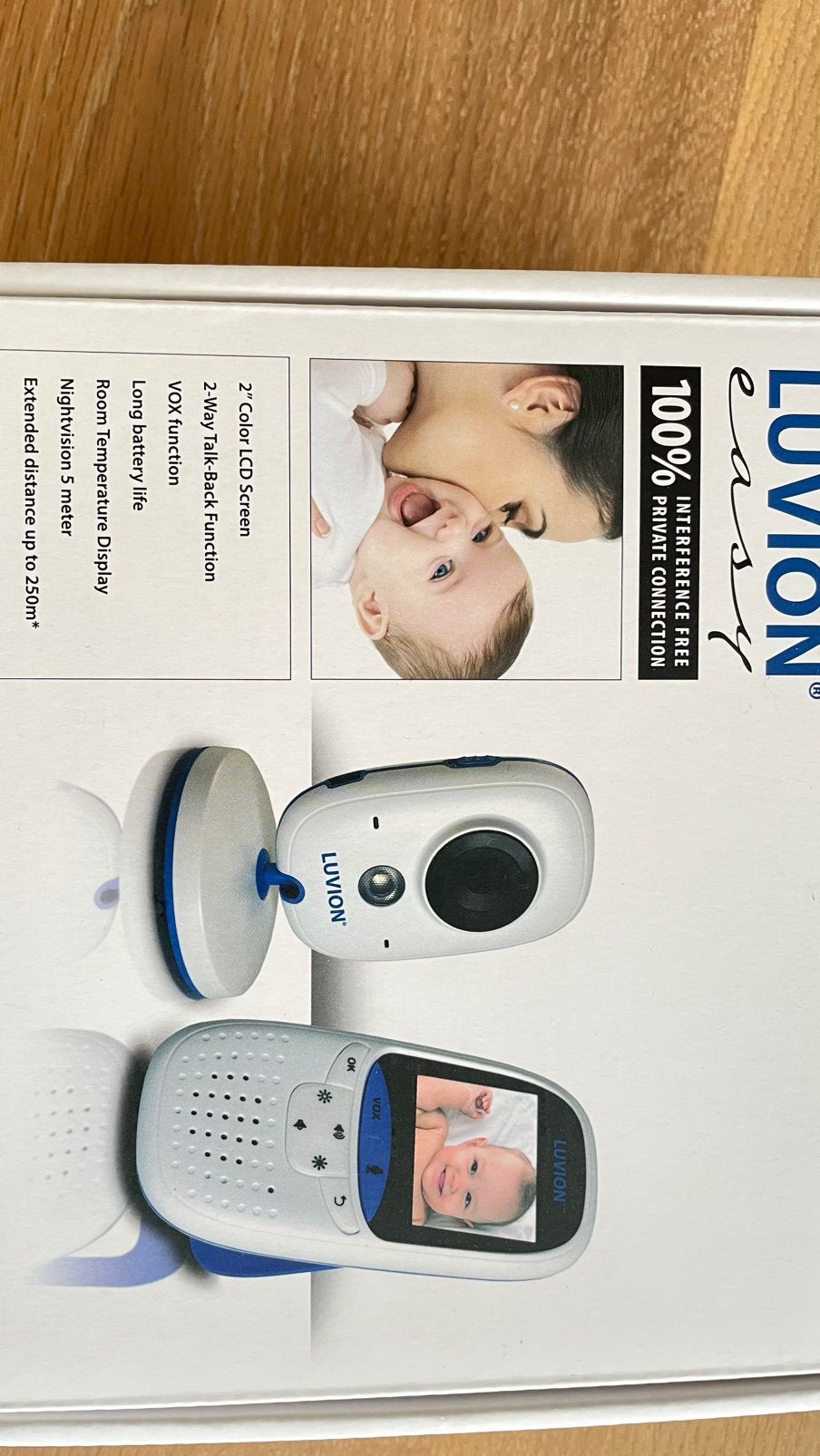 Luvion easy babyfoon, Ophalen of Verzenden, 100 tot 250 meter