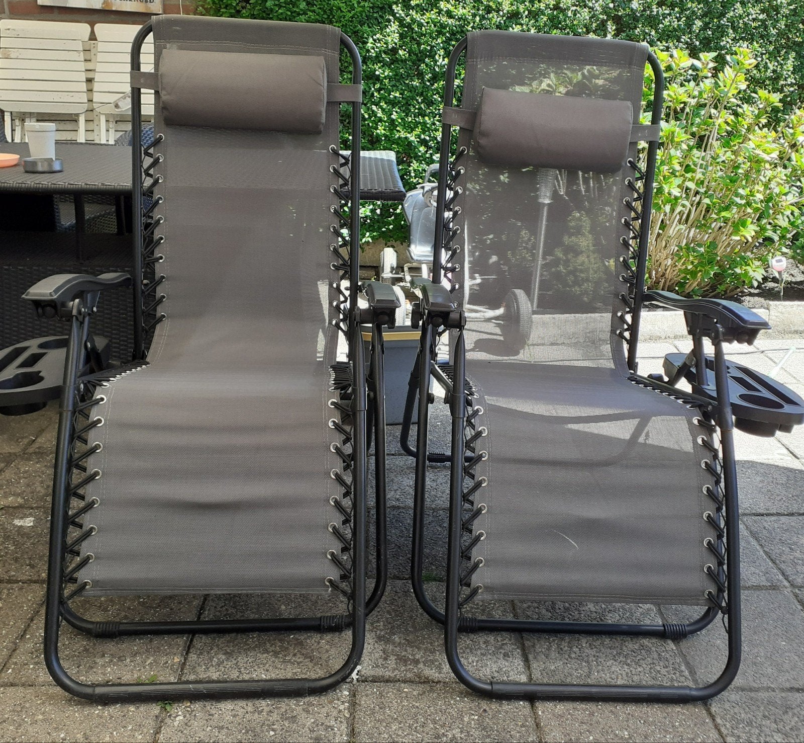 Ligstoel, Tuin en Terras, Ligbedden, Ophalen, Gebruikt, Verstelbaar