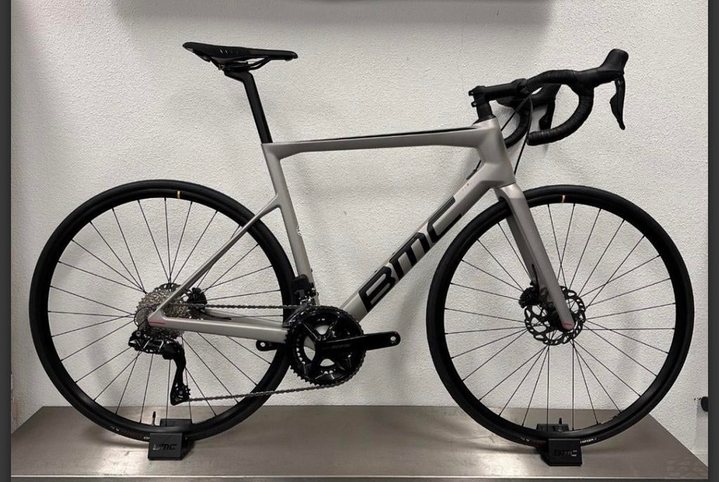 BMC Teammachine SLR FIVE Grey/black Mat 56cm 2024, Fietsen en Brommers, Fietsen | Racefietsen, Overige merken, Carbon, - 0
-, NL