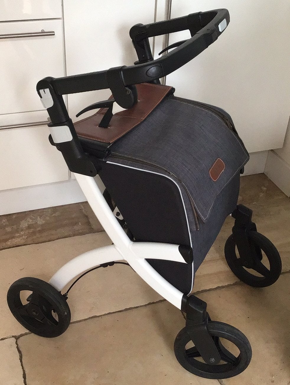 Rollz Flex rollator zgan, Ophalen of Verzenden, Zo goed als nieuw