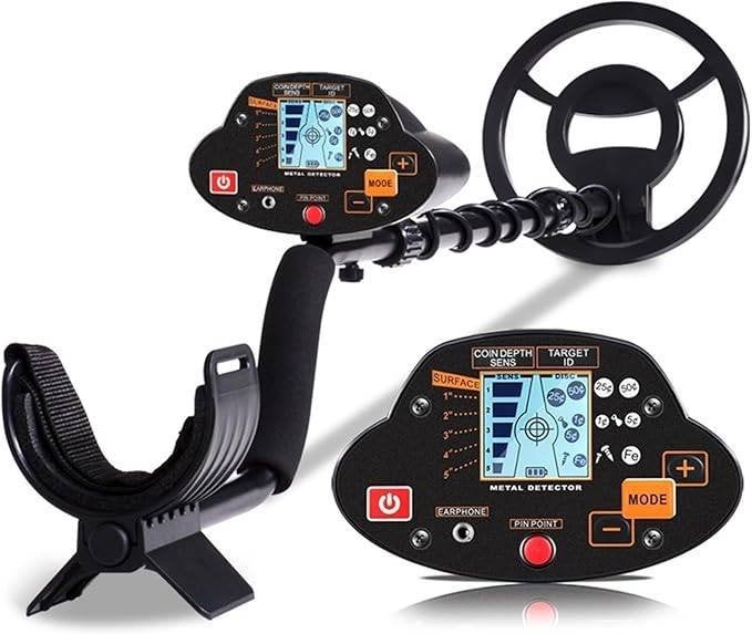 Metaaldetector MD5030, waterdichte spoel met LCD-display, Hobby en Vrije tijd, Metaaldetectors, Nieuw, 30 cm of minder, Overige merken