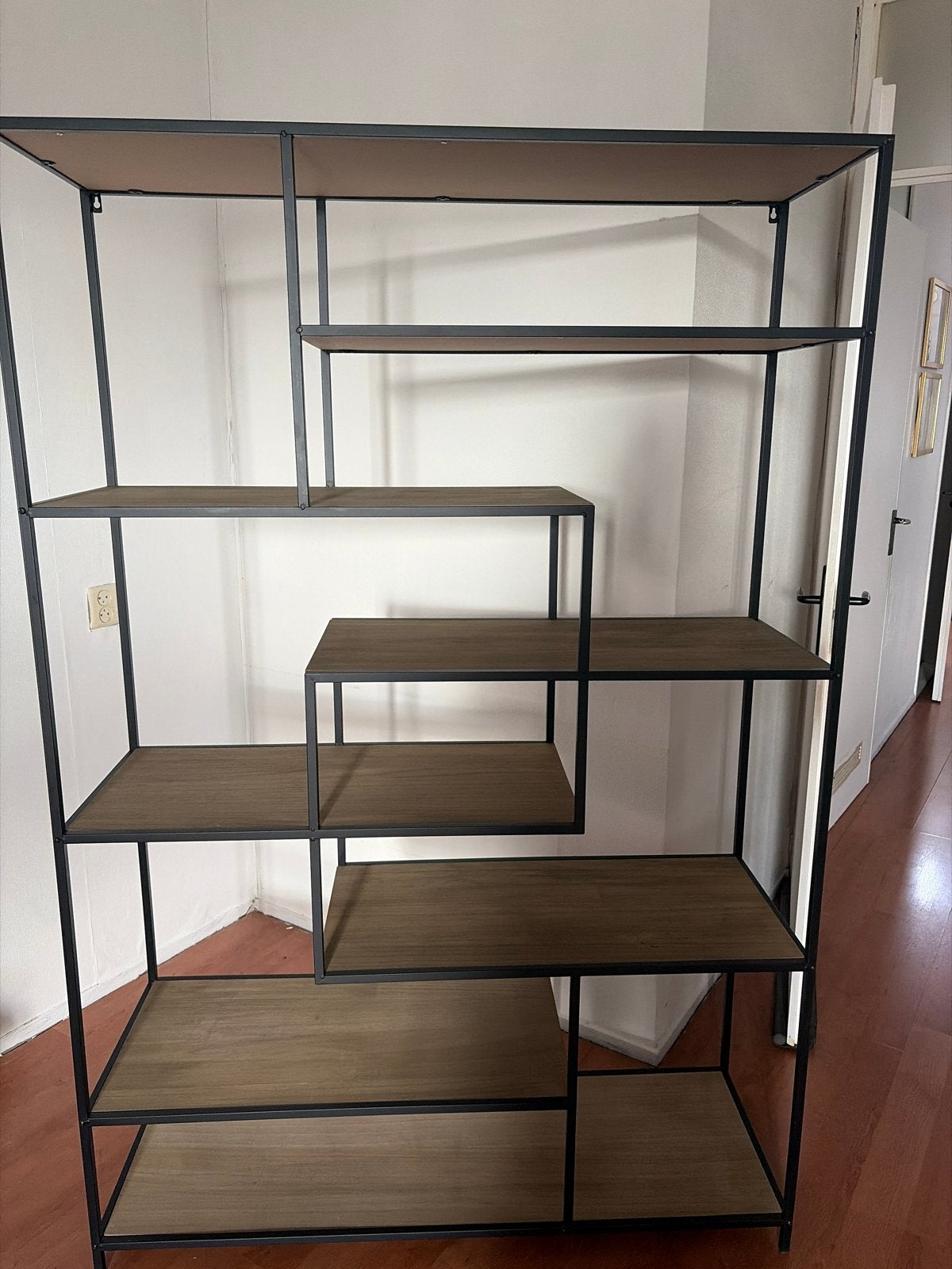 Moderne Kast met Open Vakken - 180x120x40 cm, Ophalen, Met plank(en), Gebruikt, 100 tot 150 cm
