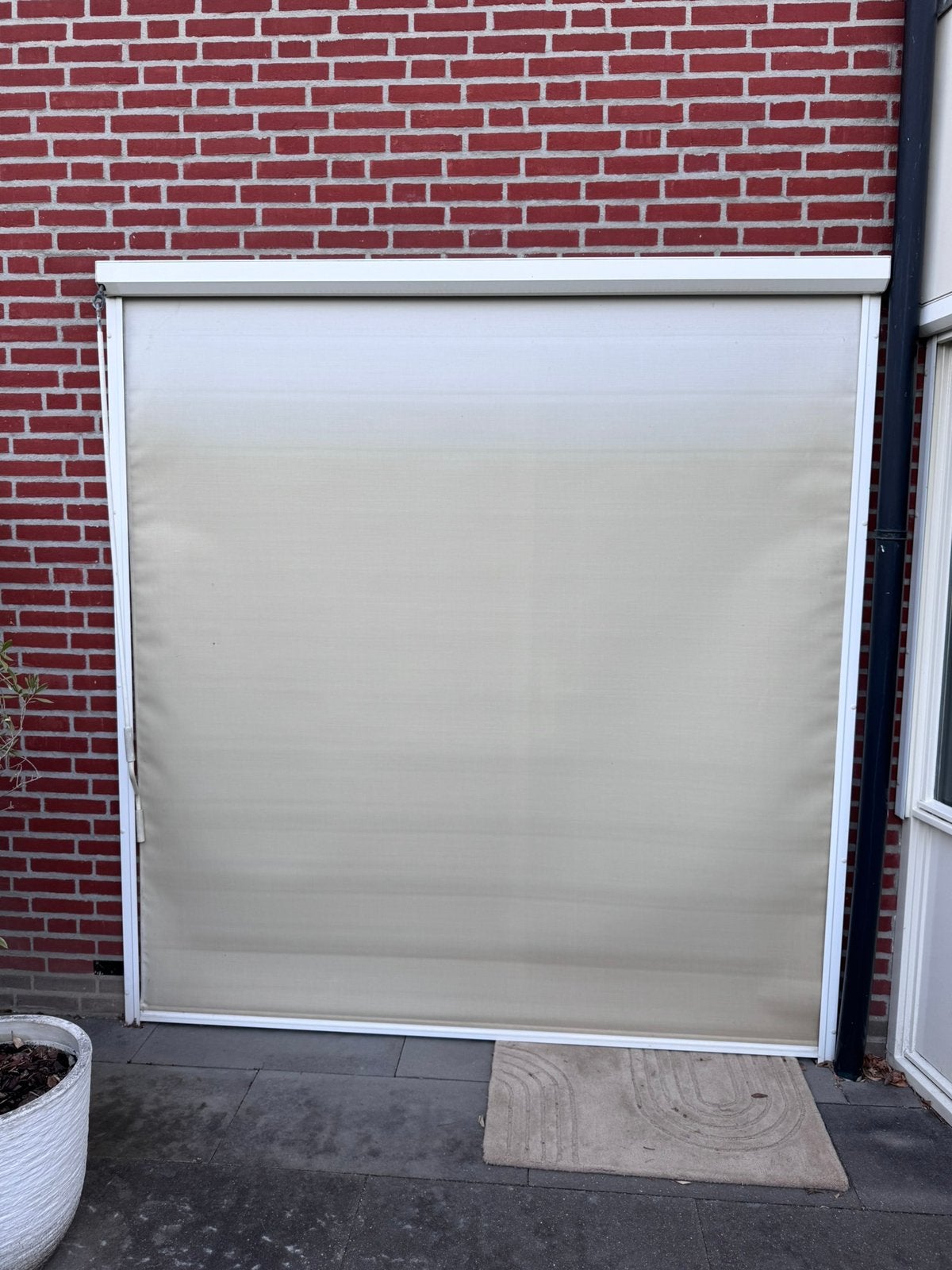 Screen - handbediend - 233 x 221, Tuin en Terras, Ophalen, Gebruikt, Minder dan 250 cm, 150 tot 300 cm
