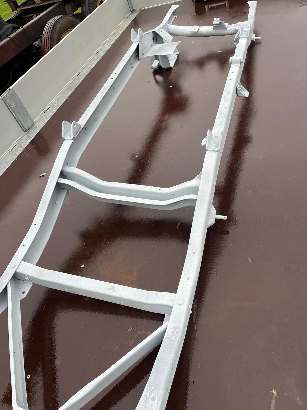 chassis willy jeep cj2/mb met papieren, Ophalen, Amerika