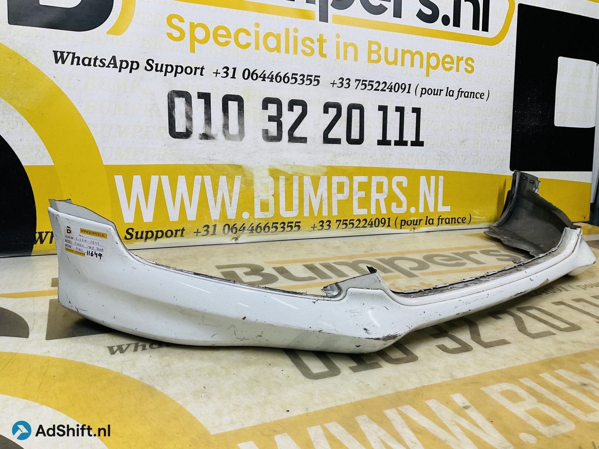 Spoiler Ford Fiesta Mk7 Stline ST-Line 1340204 Bumperlip 2-L