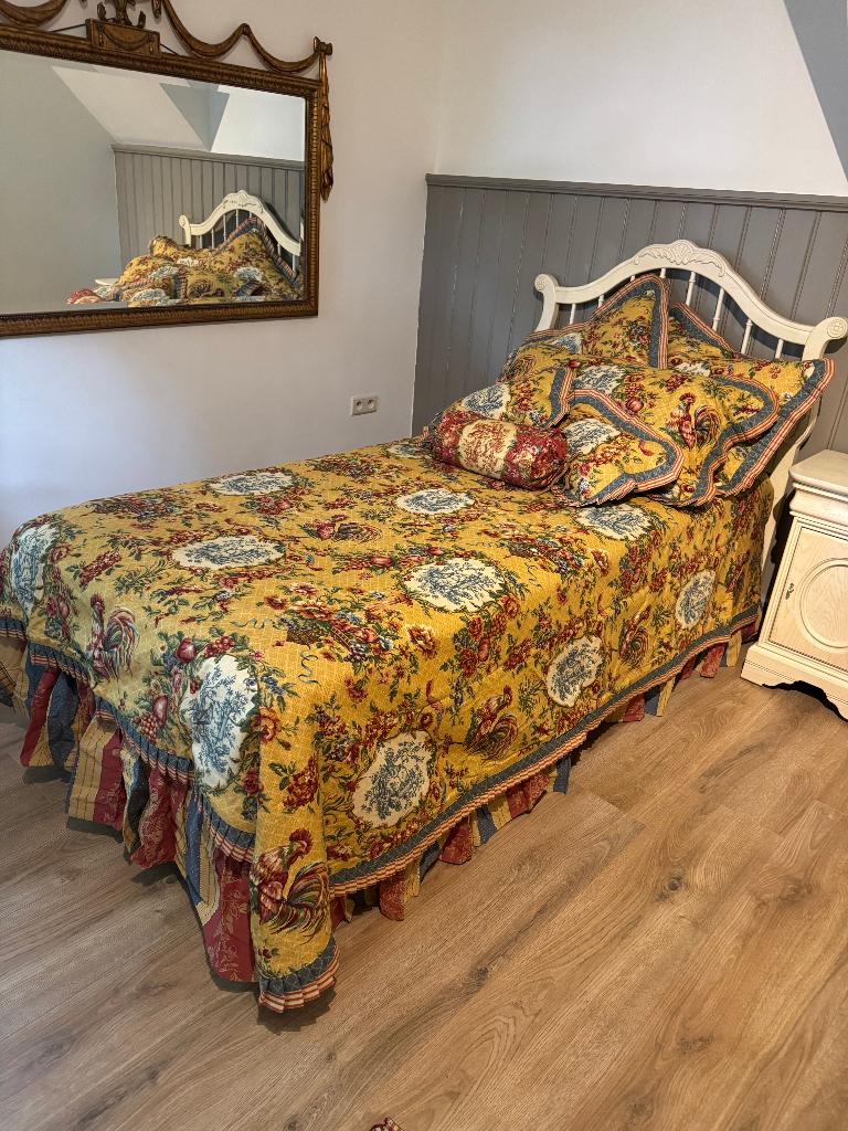 Amerikaanse 1-pers slaapkamer set -Lexington, Eenpersoons, Zo goed als nieuw, 120 cm, Hout