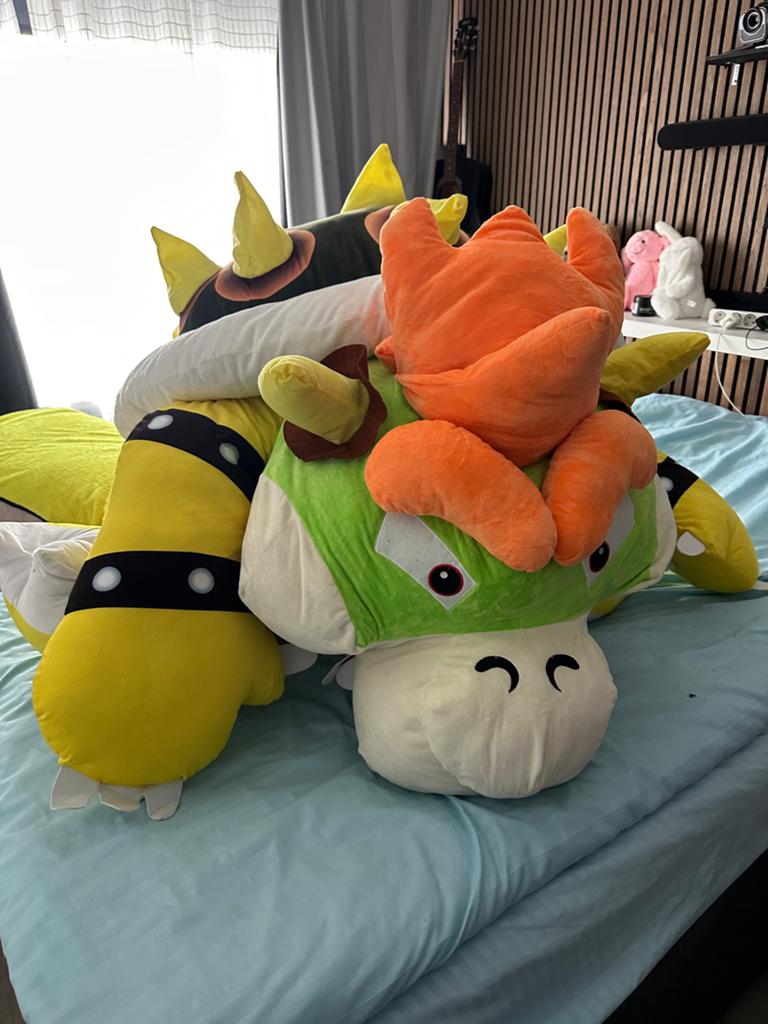 Heel Grote Bowser knuffel - Super Mario, Ophalen, Overige typen, Zo goed als nieuw, Nintendo