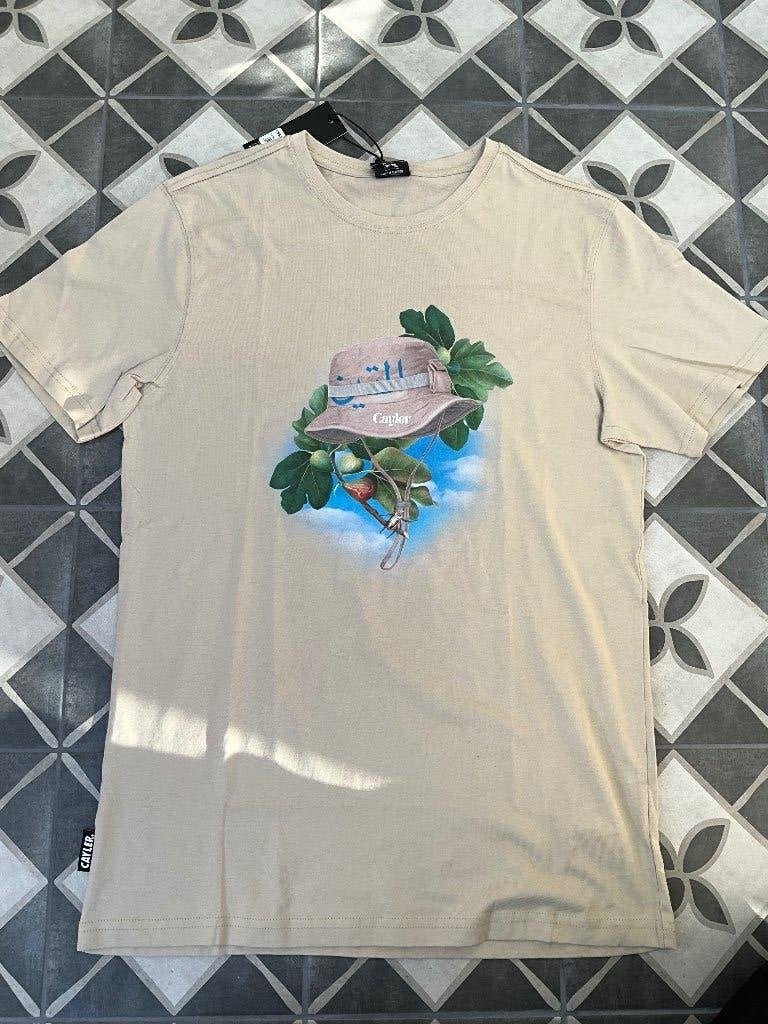 Cayler & Sons SAFARI HEAD - T-Shirt print - sand Maat S, Beige, Cayler & Sons SAFARI HEAD - T-Shirt print - sand Maat S, Nieuw