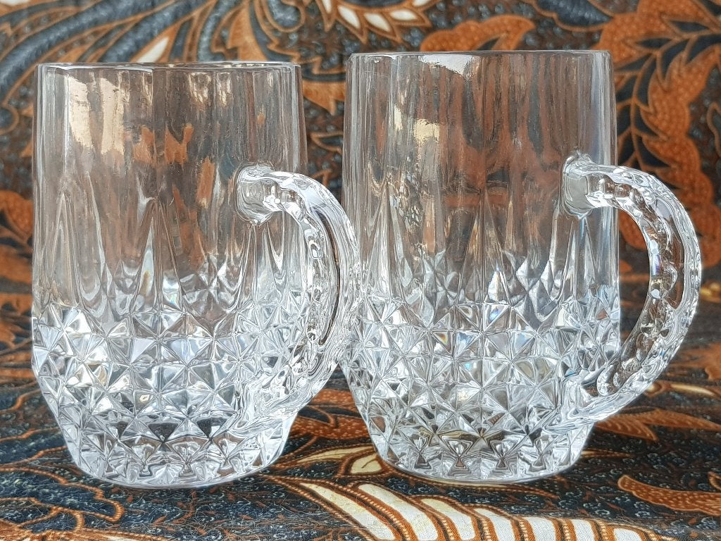 Stel mooie oude Royal Doulton punch glazen uit Engeland., Antiek en Kunst, Ophalen of Verzenden