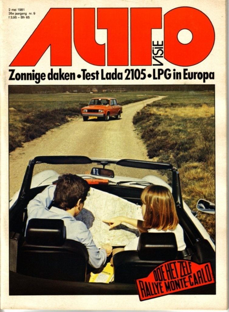 Autovisie test Lada 2105 Mei 1981, Ophalen of Verzenden, Gelezen, Overige merken
