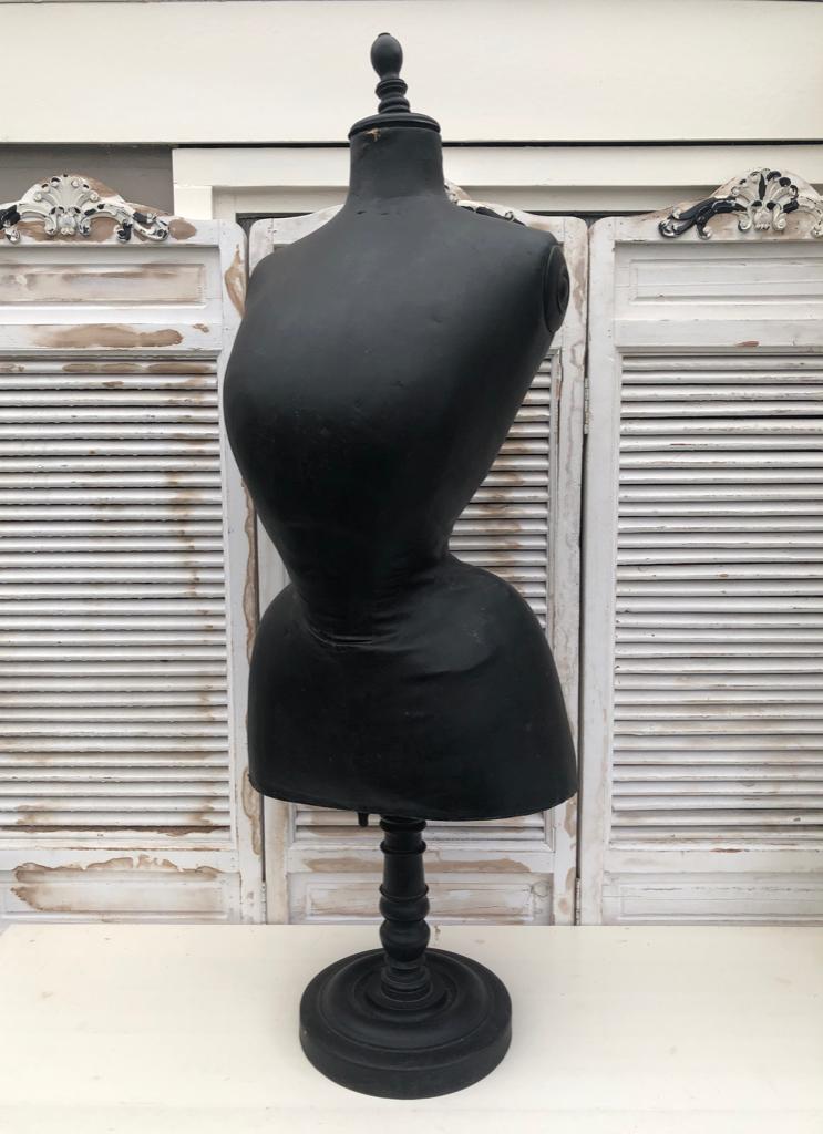 Antieke  Tafelmodel Wespentaille Buste paspop, Antiek en Kunst, Ophalen