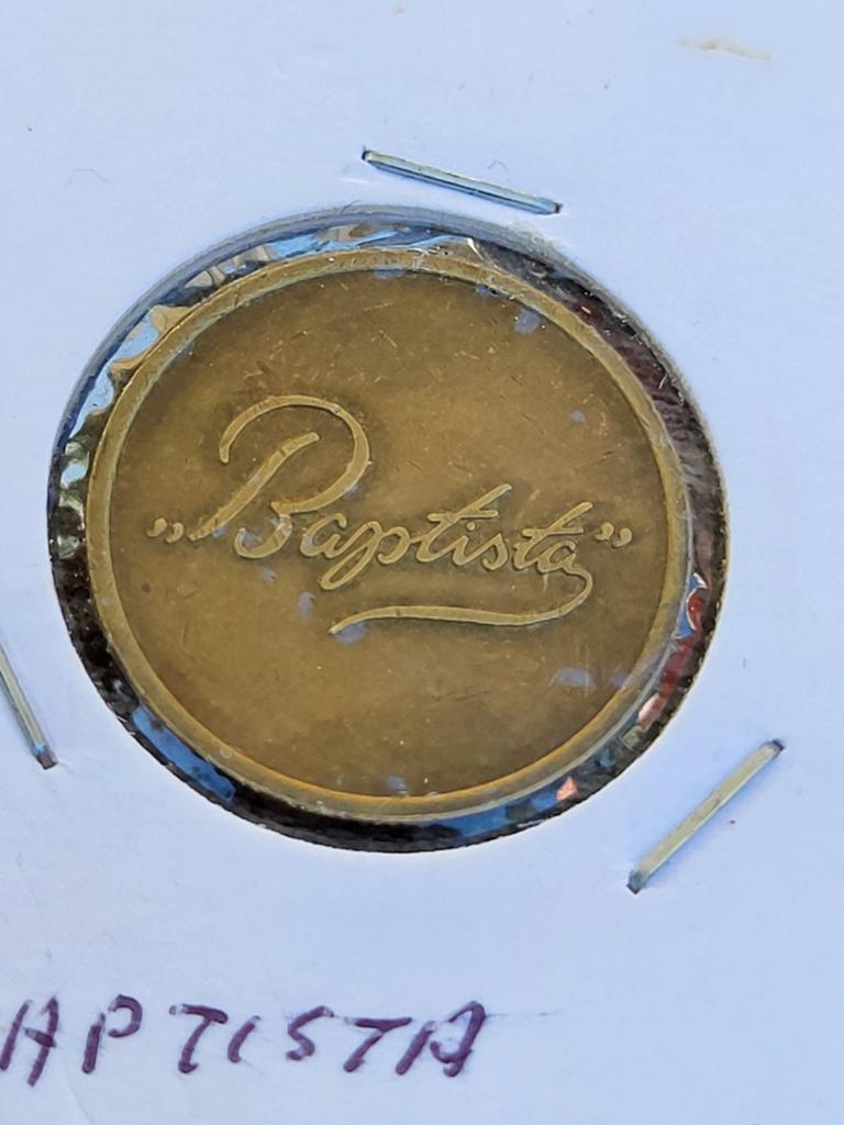 Oude penning 'Baptista' uit Arnhem, Ophalen of Verzenden