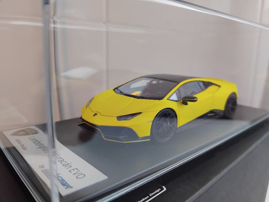 Looksmart 1:43 Lamborghini Huracan EVO Fluo, Hobby en Vrije tijd, Modelauto's | 1:43, Ophalen of Verzenden, Nieuw, Auto, Overige merken