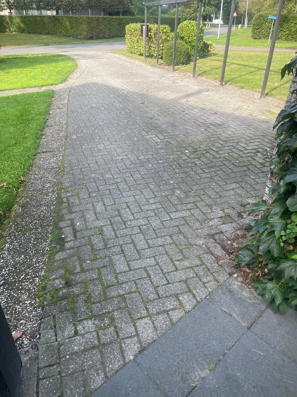 Betonklinkers voor bestrating ca 60m2, Ophalen, Gebruikt, Klinkers, 10 m² of meer