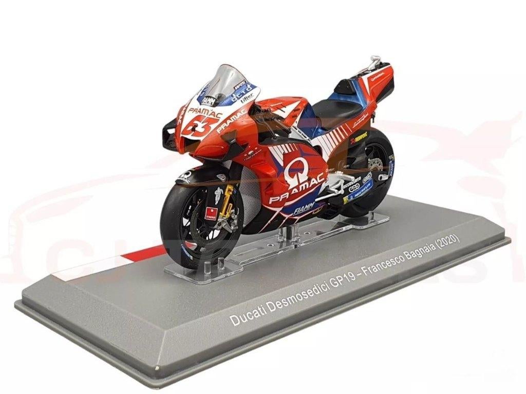 Francesco Bagnaia Pramac Ducati Desmosedici 2020 1:18 los, Overige merken, Serviceclientele@altaya.be, Nieuw, Ophalen of Verzenden