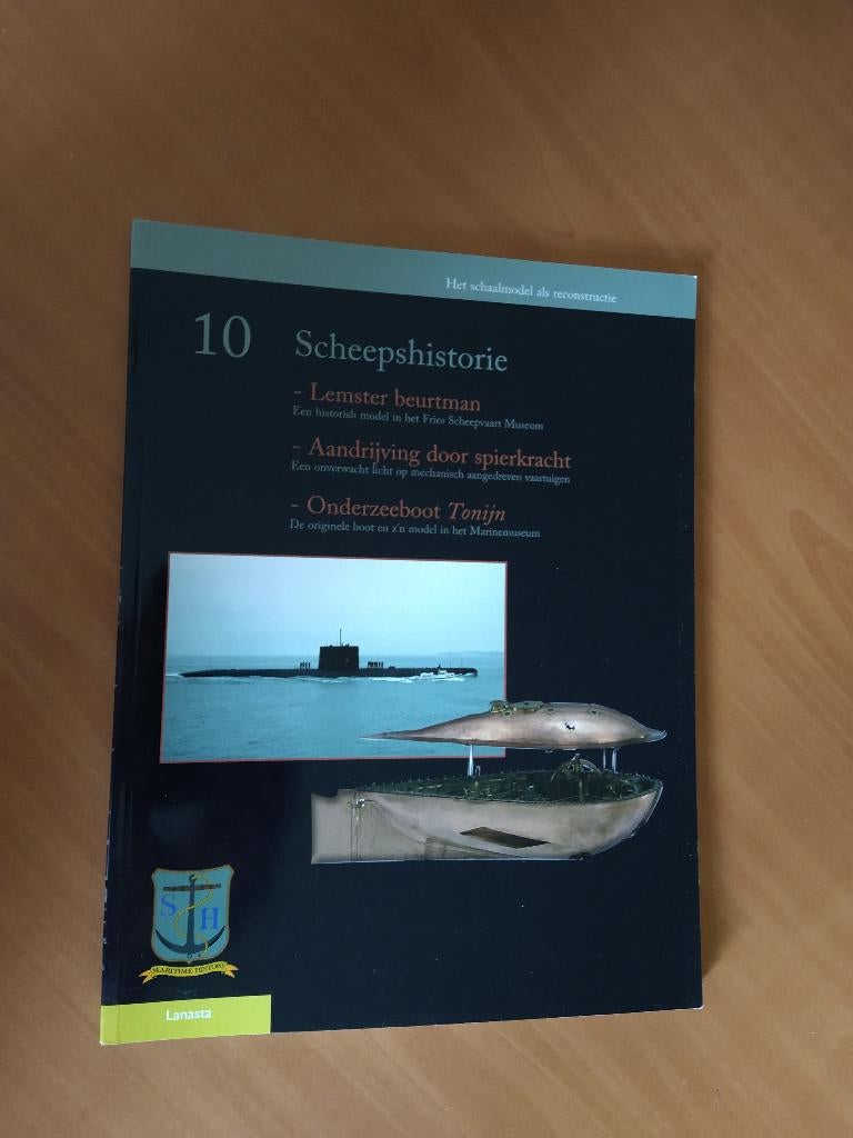Scheepshistorie 10. Het schaalmodel als reconstructie, Boeken, Hobby en Vrije tijd, Zo goed als nieuw, Overige onderwerpen, Ophalen of Verzenden