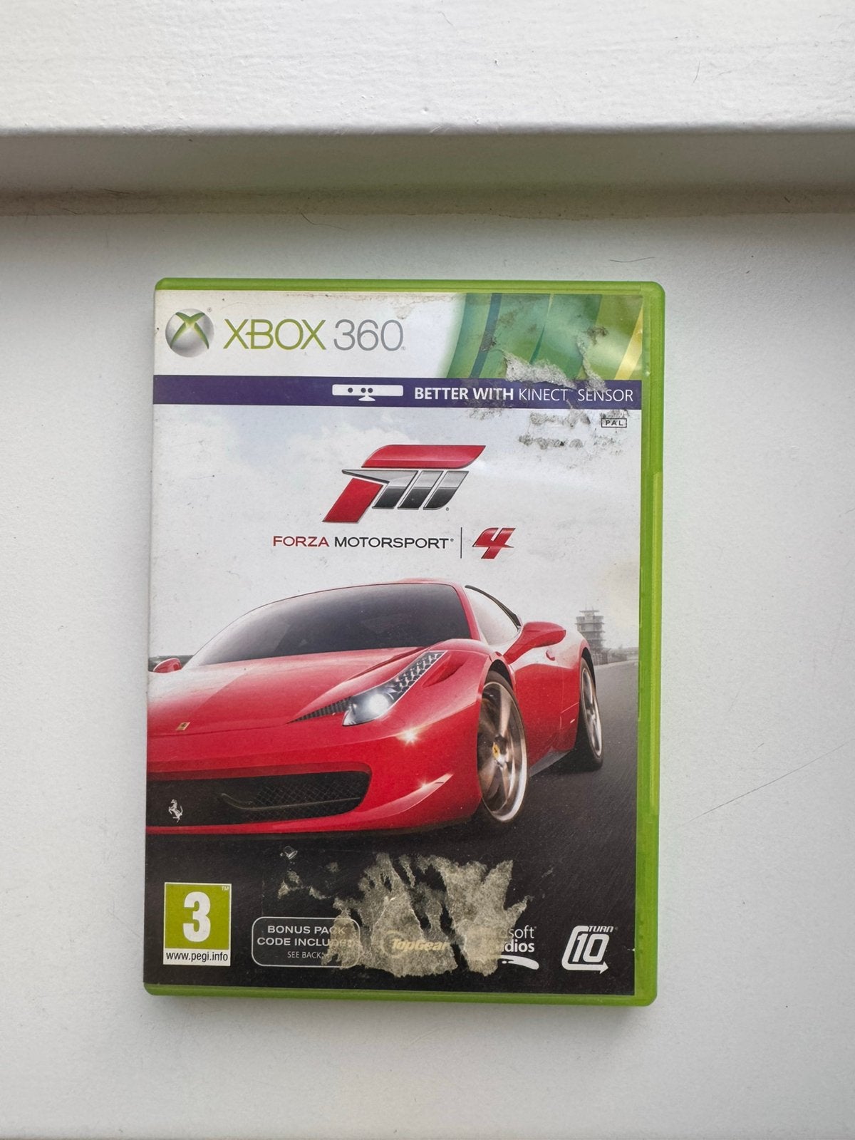 Forza Motorsport 4 - xbox 360, Spelcomputers en Games, Games | Xbox 360, 1 speler, Racen en Vliegen, Ophalen of Verzenden, Zo goed als nieuw