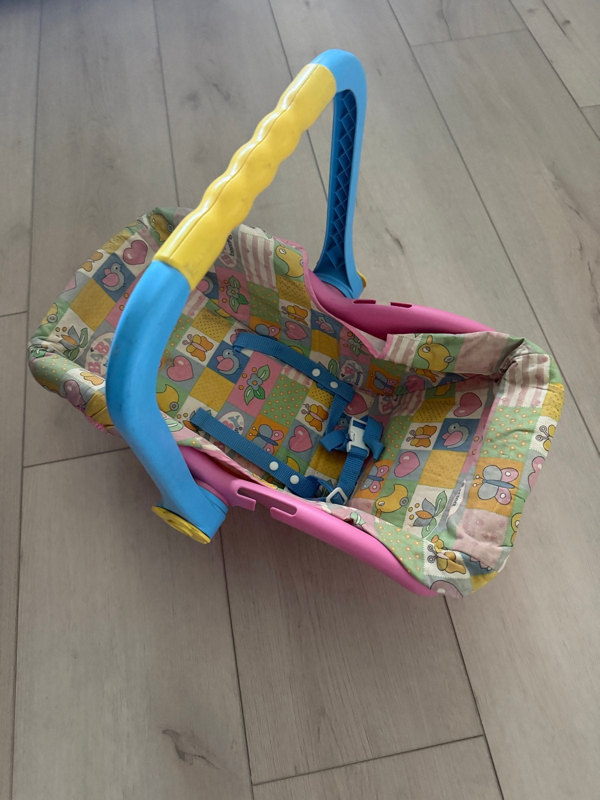 Maxi Cosi voor Baby Born met bijpassend dekentje, Ophalen of Verzenden, Gebruikt, Babypop