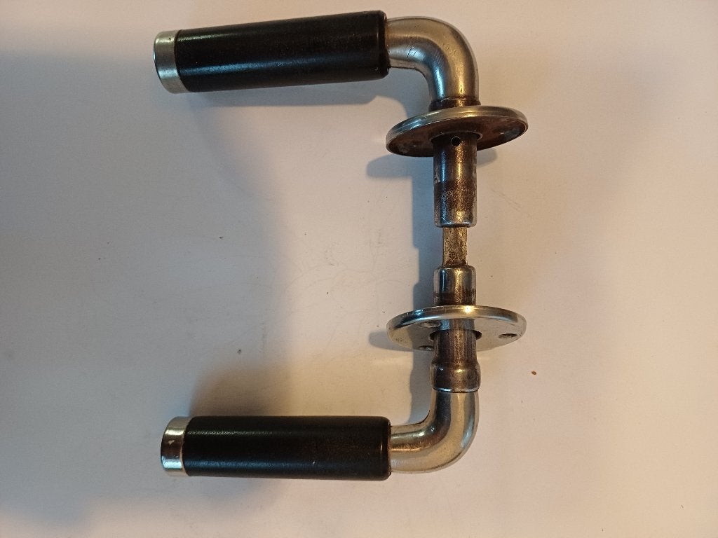 Antieke deurkrukset van het type Tonmodel., Ophalen of Verzenden, Gebruikt, IJzer, Klink of Kruk