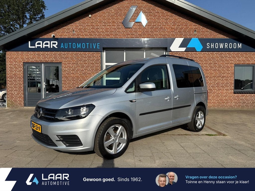 Volkswagen Caddy 1.4 TSI 125PK Trendline 44.200KM! Navi | Cr, Auto's, Volkswagen, Voorwielaandrijving, 12 maanden, Stof, Gebruikt